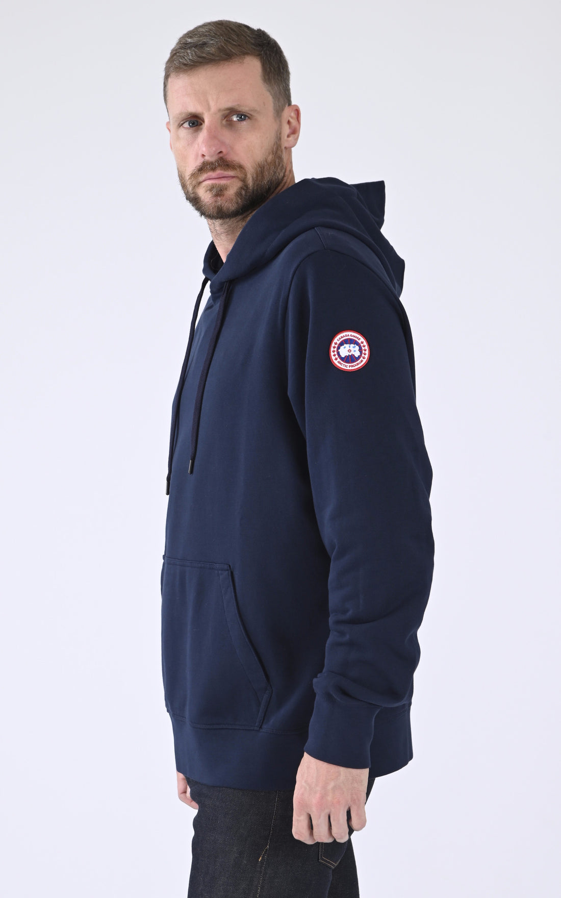 A &quot;HURON HOODY 7403M&quot; Marine Canada Goose Pull Homme opened photo