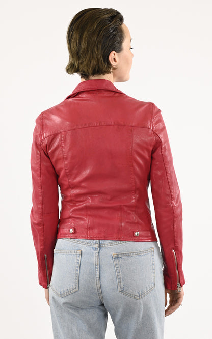 A &quot;OLYMPE 101964&quot; Rose Rose Garden Blouson Femme back photo