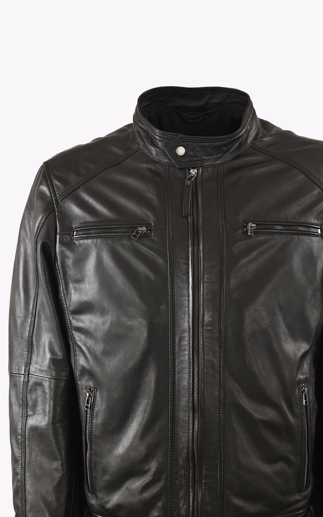 A &quot;ERIKO CAP GT&quot; Noir Serge Pariente Blouson Homme opened photo