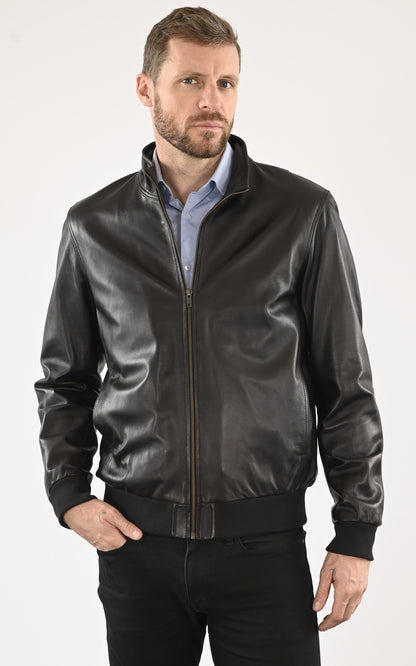 A &quot;EXPO&quot; Noir Serge Pariente Blouson Homme closed photo
