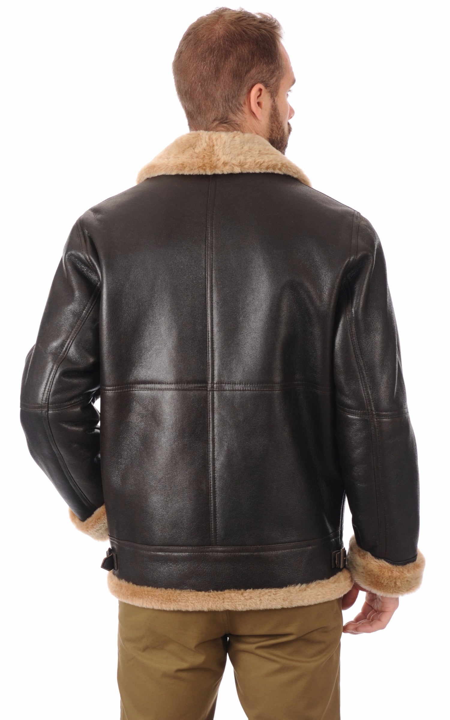 A &quot;BOBBY&quot; Marron La Canadienne Bombardier Homme back photo