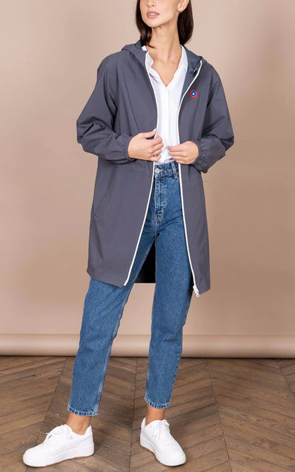 A &quot;AMELOT 20300&quot; Anthracite Flotte Veste Mixte closed photo