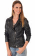 A "VIDEO 62065" Noir Oakwood Perfecto Femme opened photo