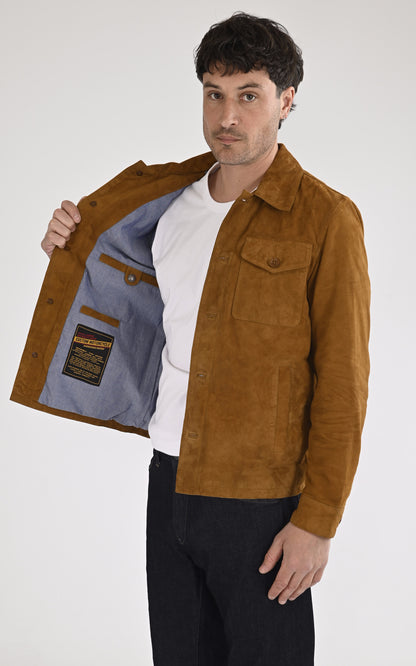 A &quot;HOUSTON 104150&quot; Cognac Daytona 73 Chemise Homme interior photo