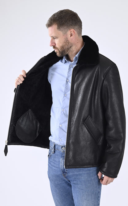 A &quot;LC URBAN SHEEP&quot; Noir Schott Bombardier Homme interior photo