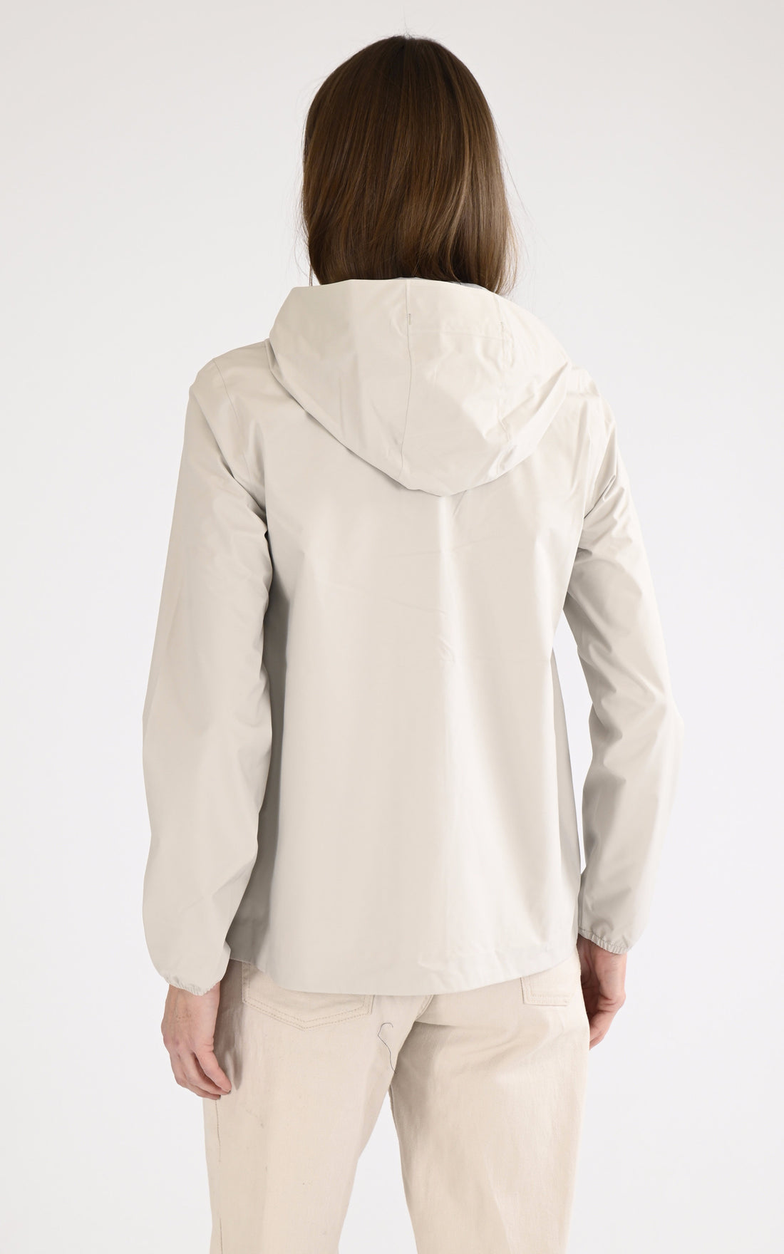 A &quot;MARGUERITE STRE DOT K31382W&quot; Beige K-Way Blouson Femme opened photo