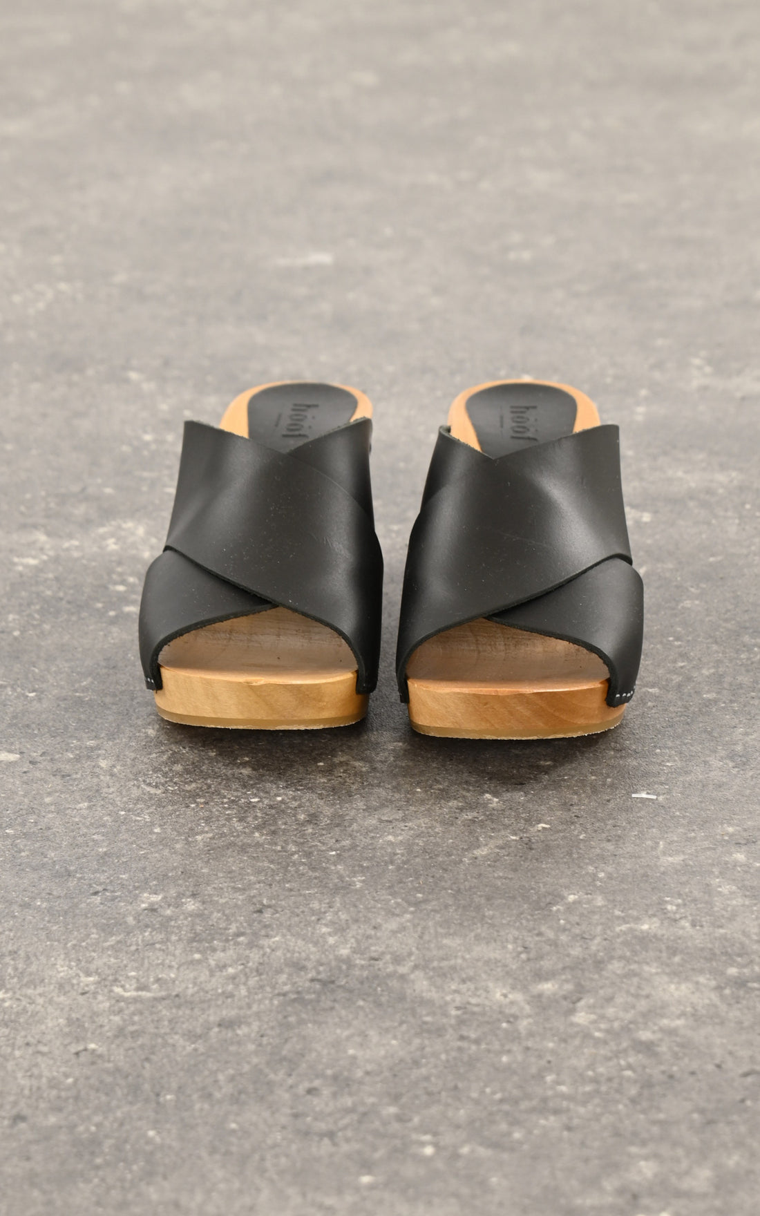 A &quot;ARLINE&quot; Noir Hoof sabots Femme closed photo