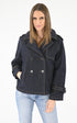 A "LOUANE 64858" Bleu Oakwood Veste Femme closed photo