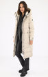 A "FALCON 22199-3130" Beige Rock and Blue 3/4 Doudoune Femme opened photo