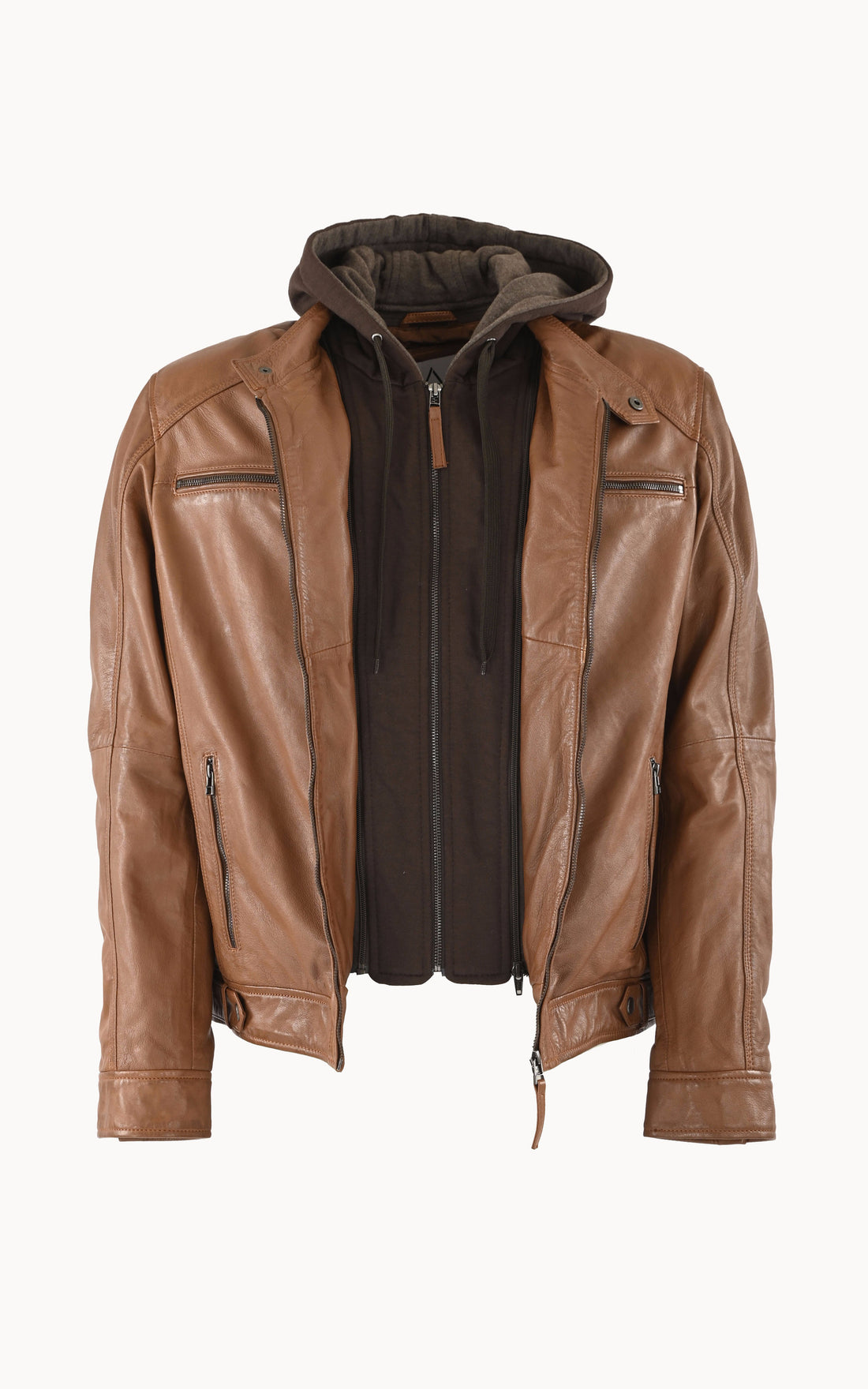 A &quot;ERIKO CAP GT&quot; Marron Serge Pariente Blouson Homme opened photo