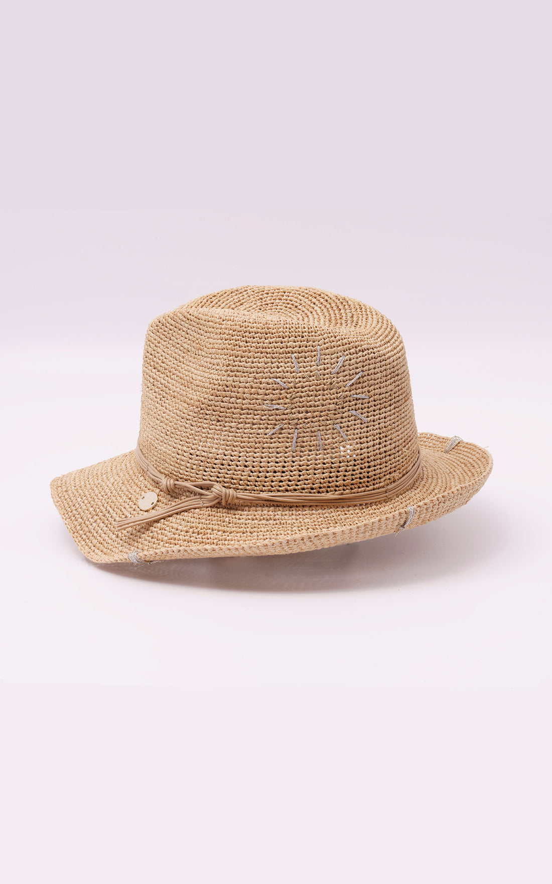 A &quot;TIZIANO P24CAT25&quot; Beige Catarzi 1910 Chapeau Femme opened photo