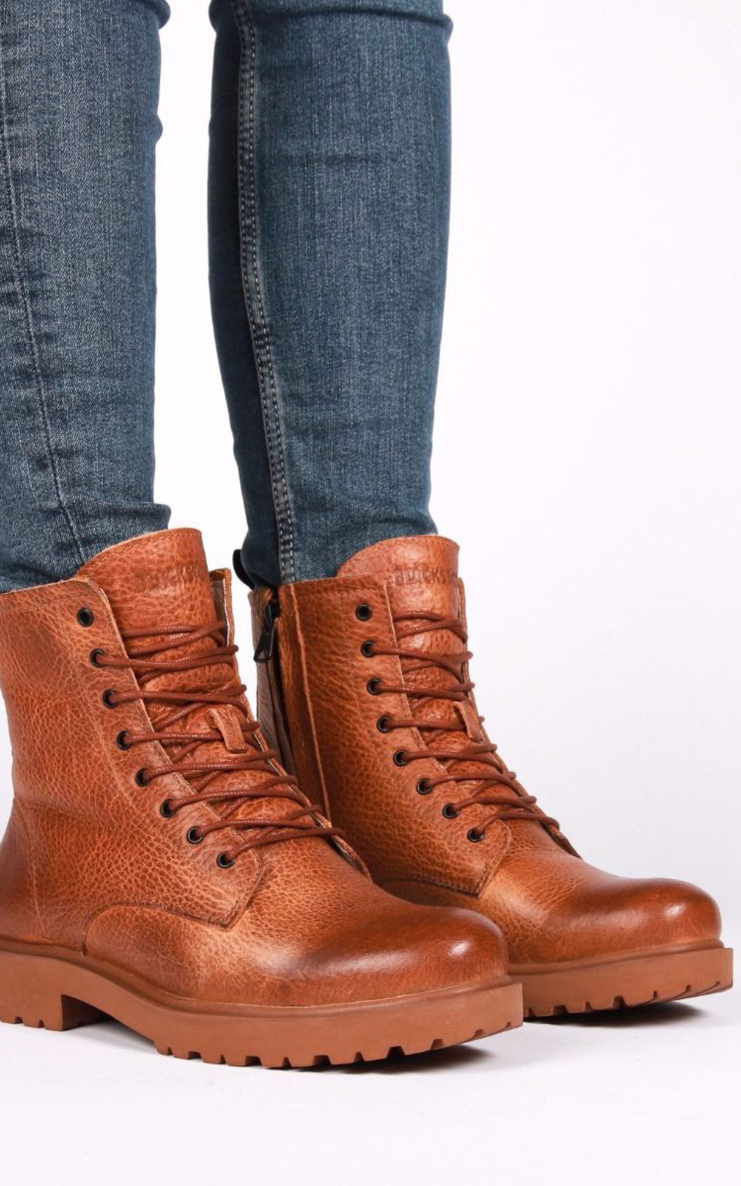 A &quot;WL02 KAJSA&quot; Marron Blackstone Chaussures Femme closed photo 3