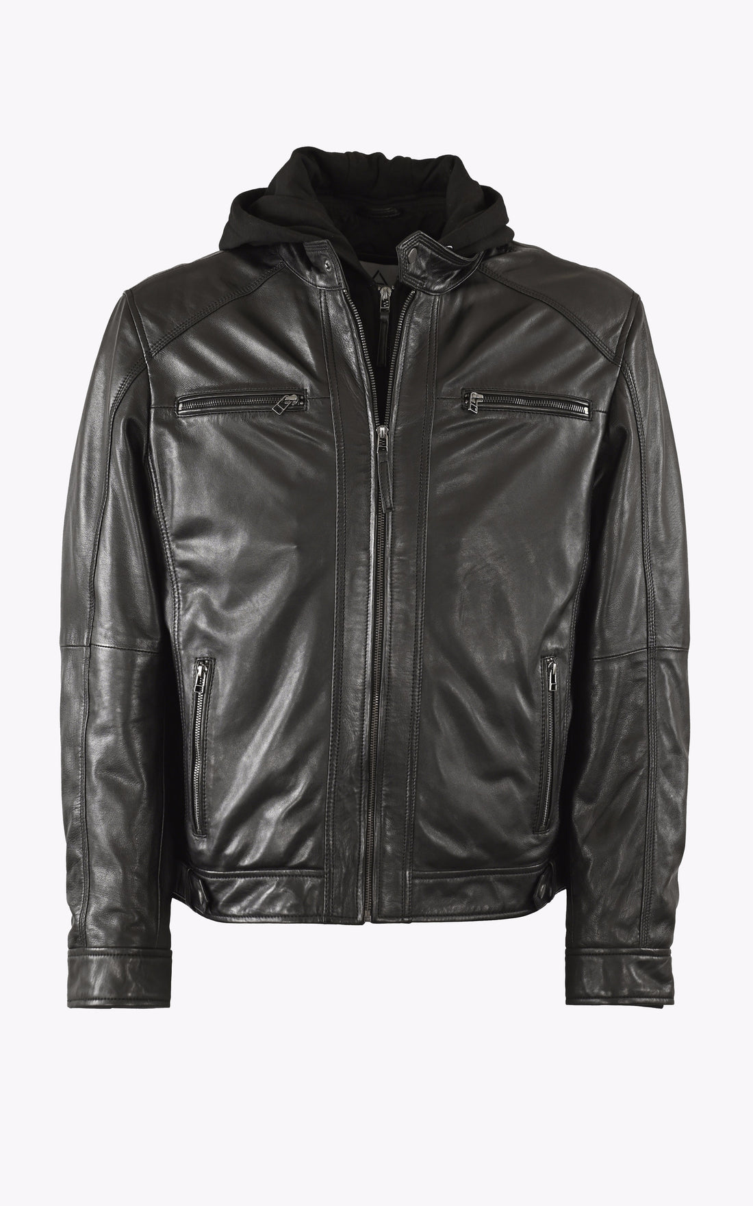 A &quot;ERIKO CAP GT&quot; Noir Serge Pariente Blouson Homme opened photo