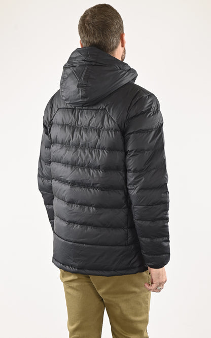 A &quot;AUTUMN HOODED 1930241&quot; Noir Columbia Bl Doudoune Homme back photo