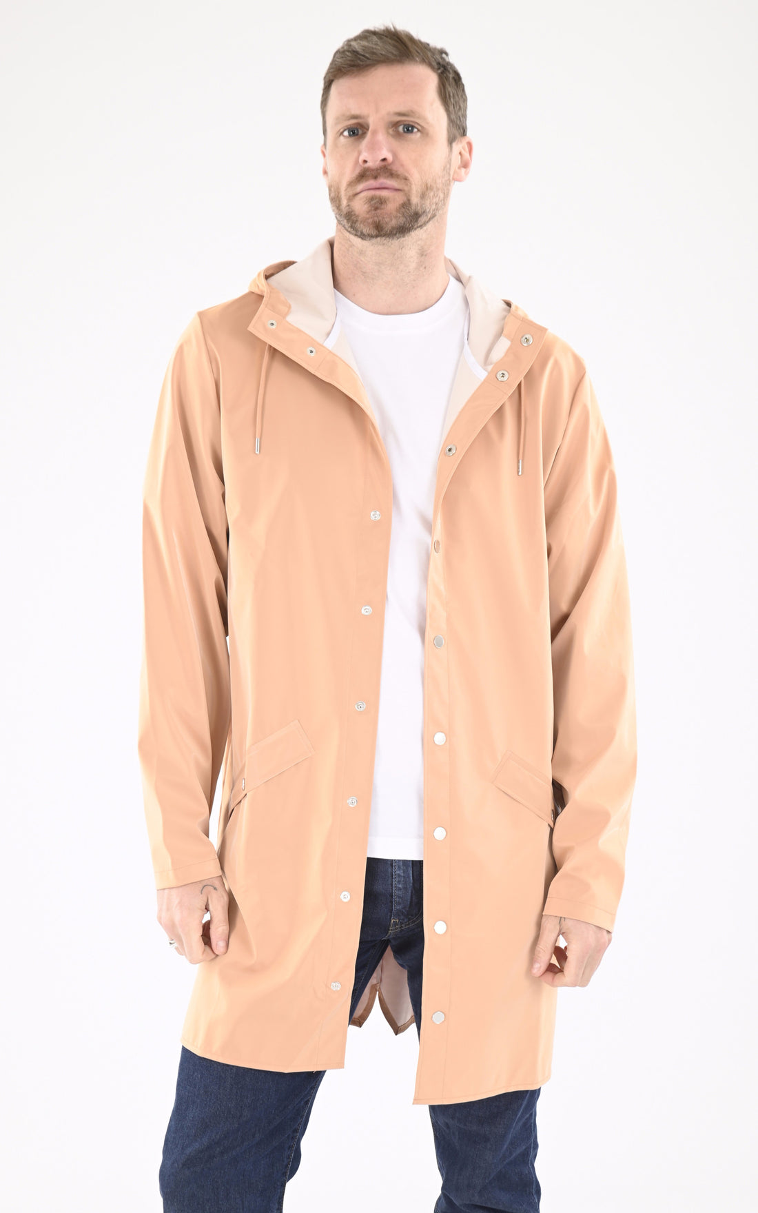 A &quot;12020 JACKET&quot; Rose Rains 3/4 Homme details photo