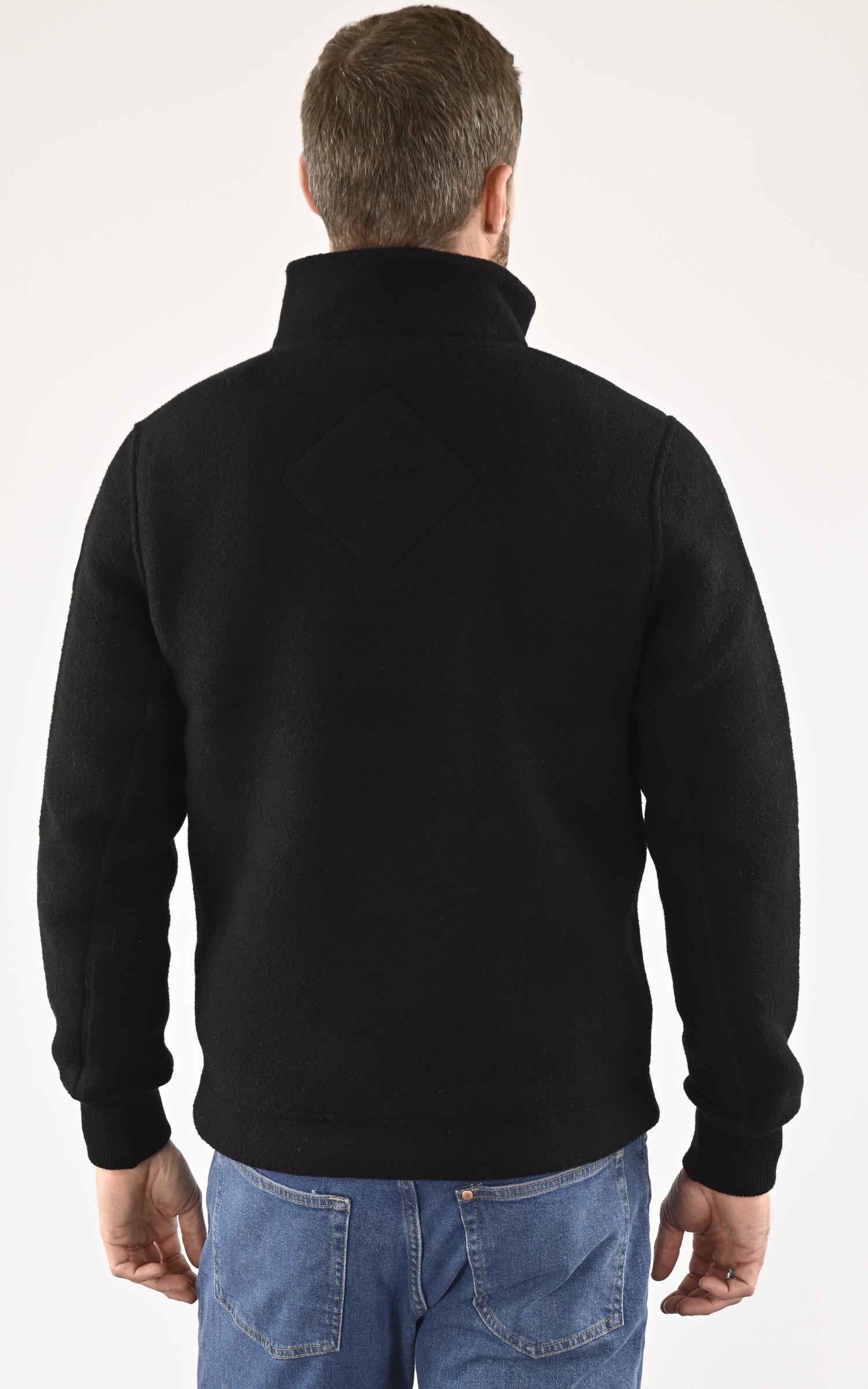 A &quot;LAWSON 1/4 ZIP 7055MB&quot; Noir Canada Goose Veste Homme back photo 3