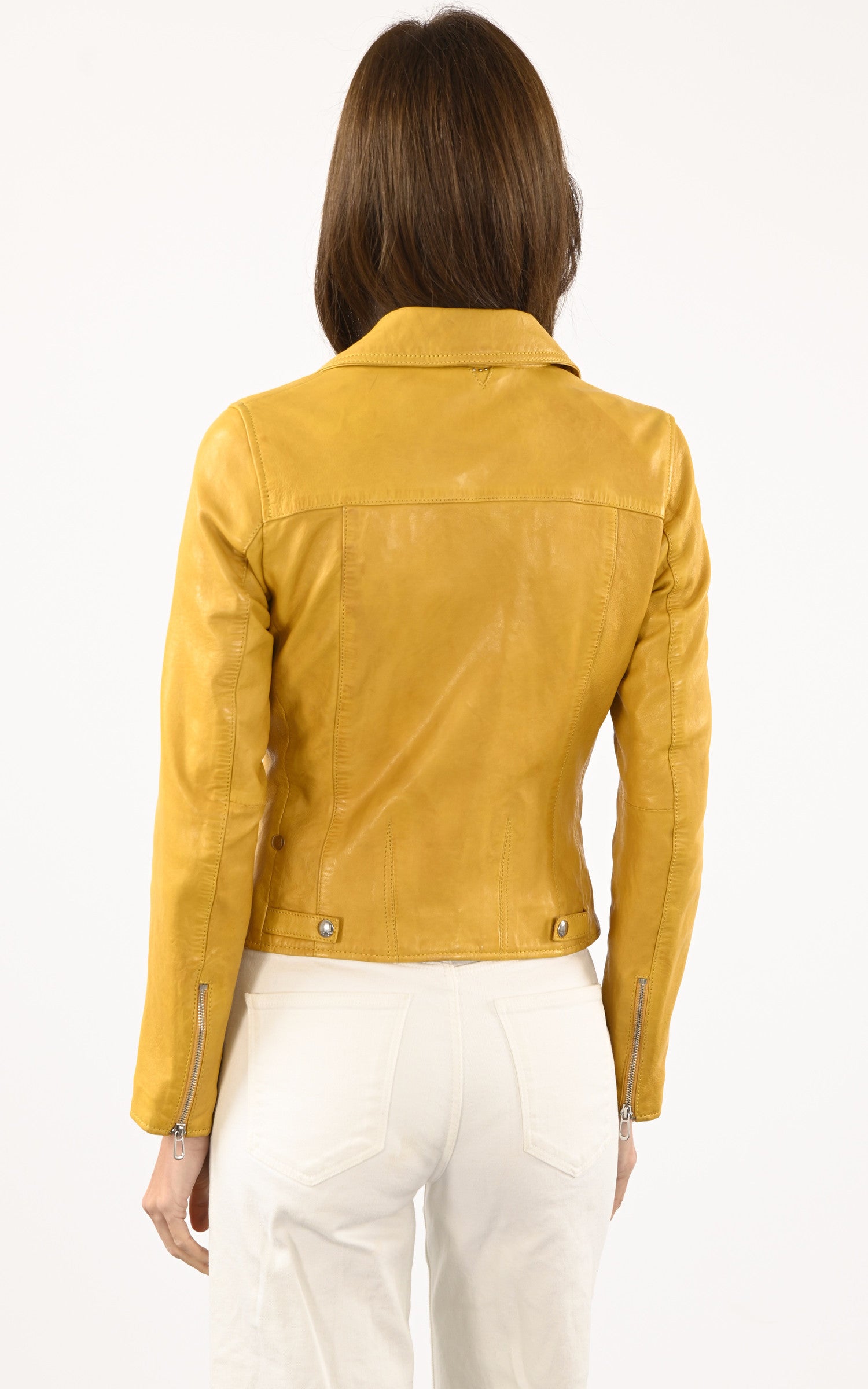 A &quot;OLYMPE 101964&quot; Jaune Rose Garden Blouson Femme back photo 4