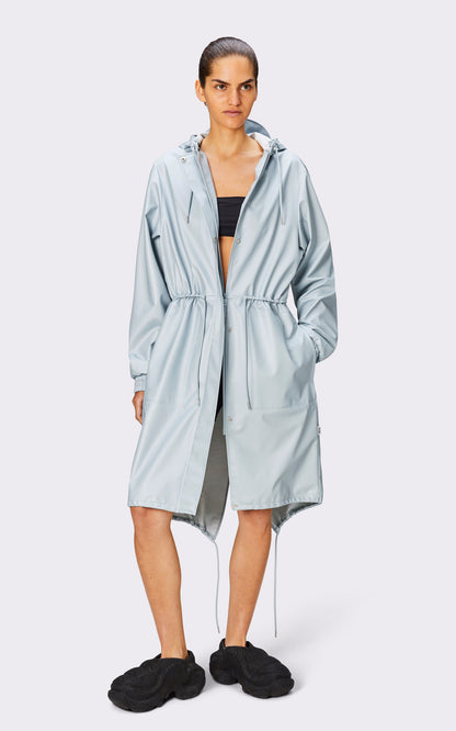 A &quot;18550 STRING PARKA&quot; Bleu Rains 7/8 Femme interior photo