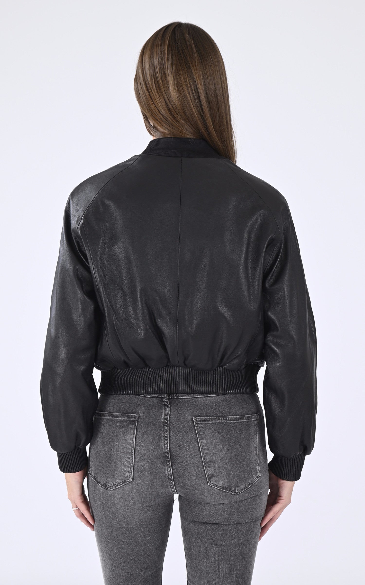 A &quot;GAIA&quot; Noir Serge Pariente Blouson Femme back photo 4