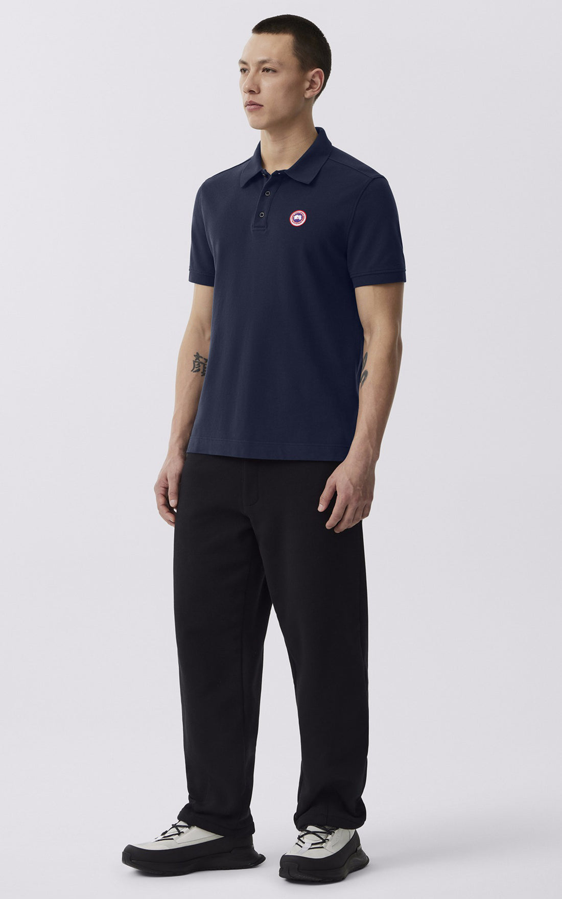 A &quot;BECKLEY 1600M&quot; Bleu Canada Goose Polo Homme opened photo