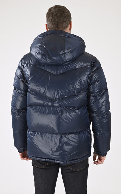A &quot;DYNA&quot; Bleu Nobis Bl Doudoune Homme back photo