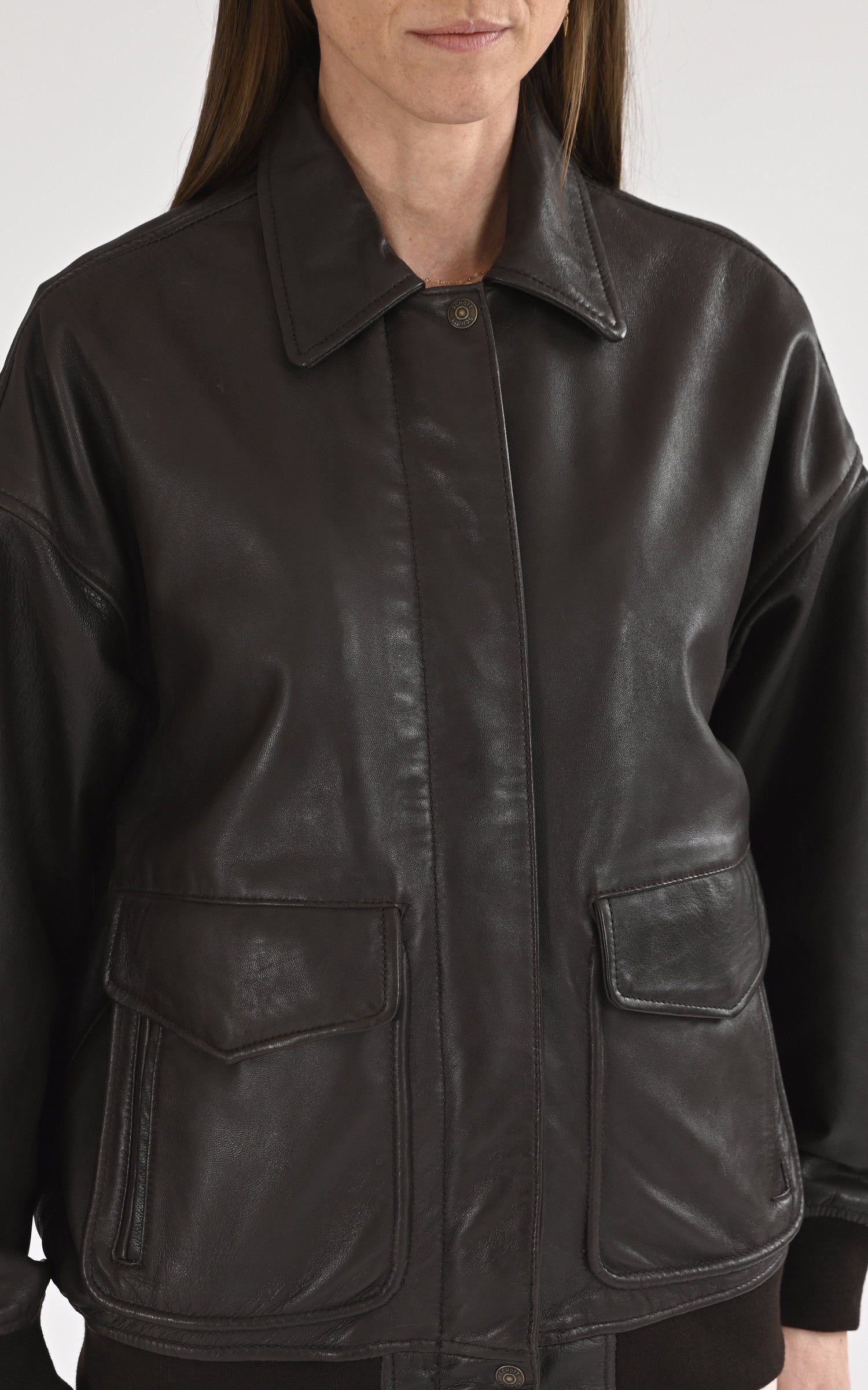 A &quot;LCW DAISY&quot; Marron Schott Pilote Femme details photo