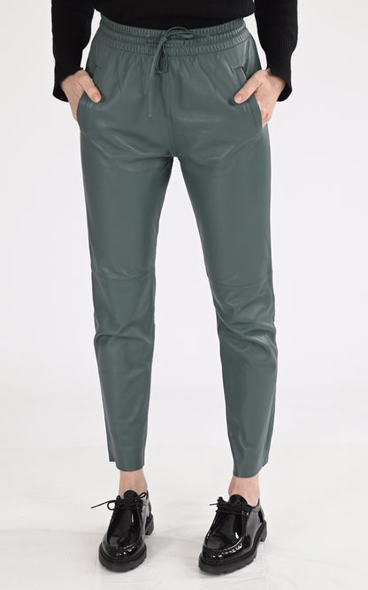 A &quot;GIFT 63641&quot; Vert Oakwood Pantalon Femme closed photo