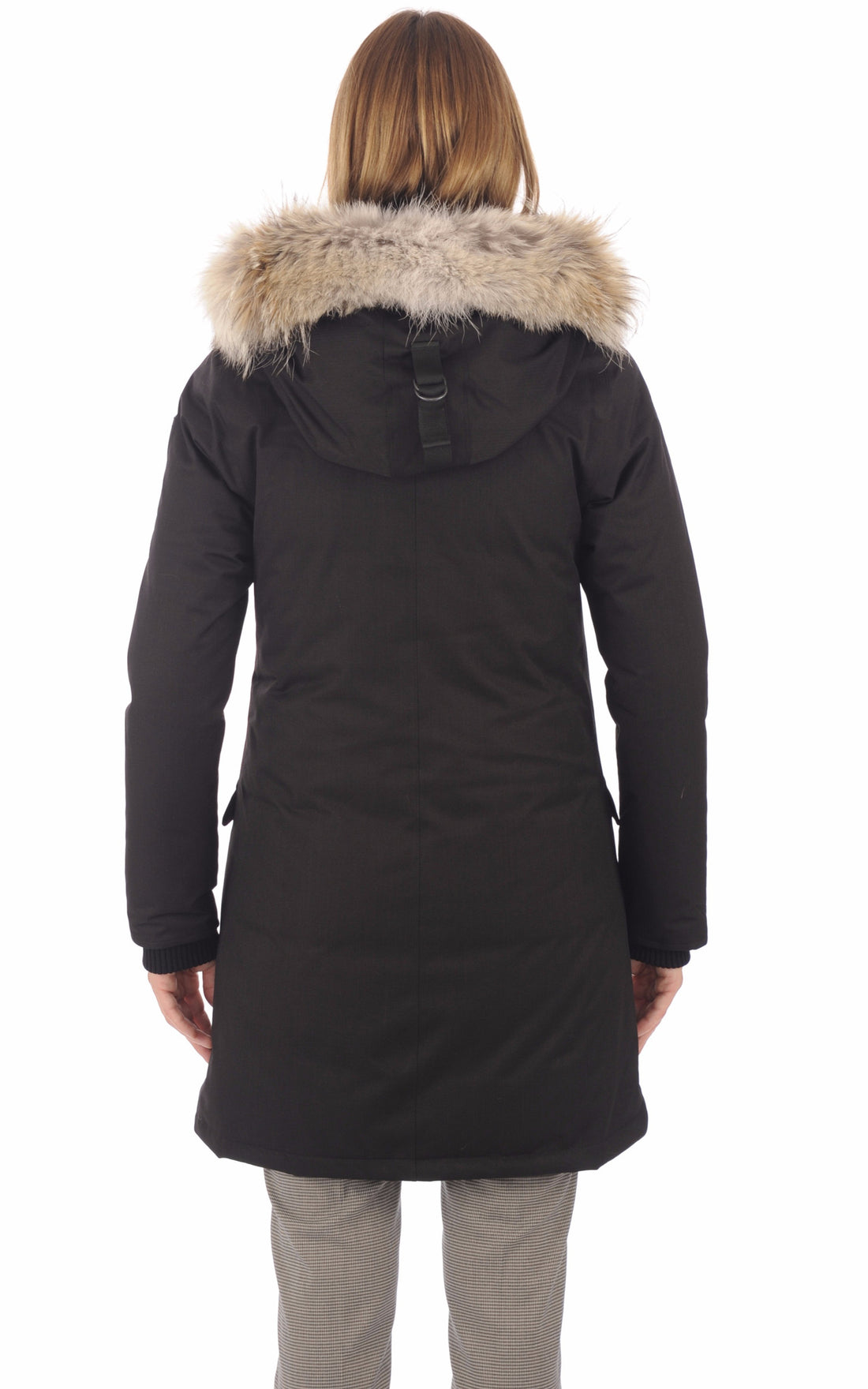 A &quot;REBECCA&quot; Noir Nobis Ves Doudoune Femme opened photo