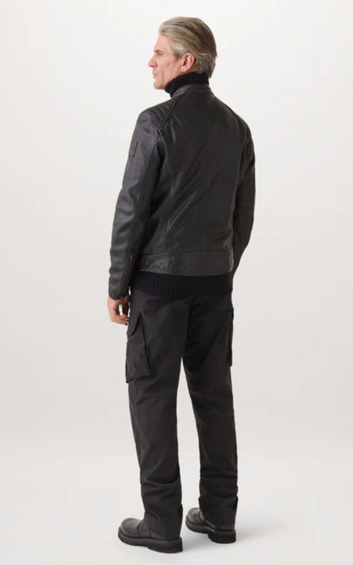 A &quot;V RACER 100038&quot; Noir Belstaff Blouson Homme interior photo 3