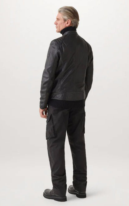 A &quot;V RACER 100038&quot; Noir Belstaff Blouson Homme interior photo