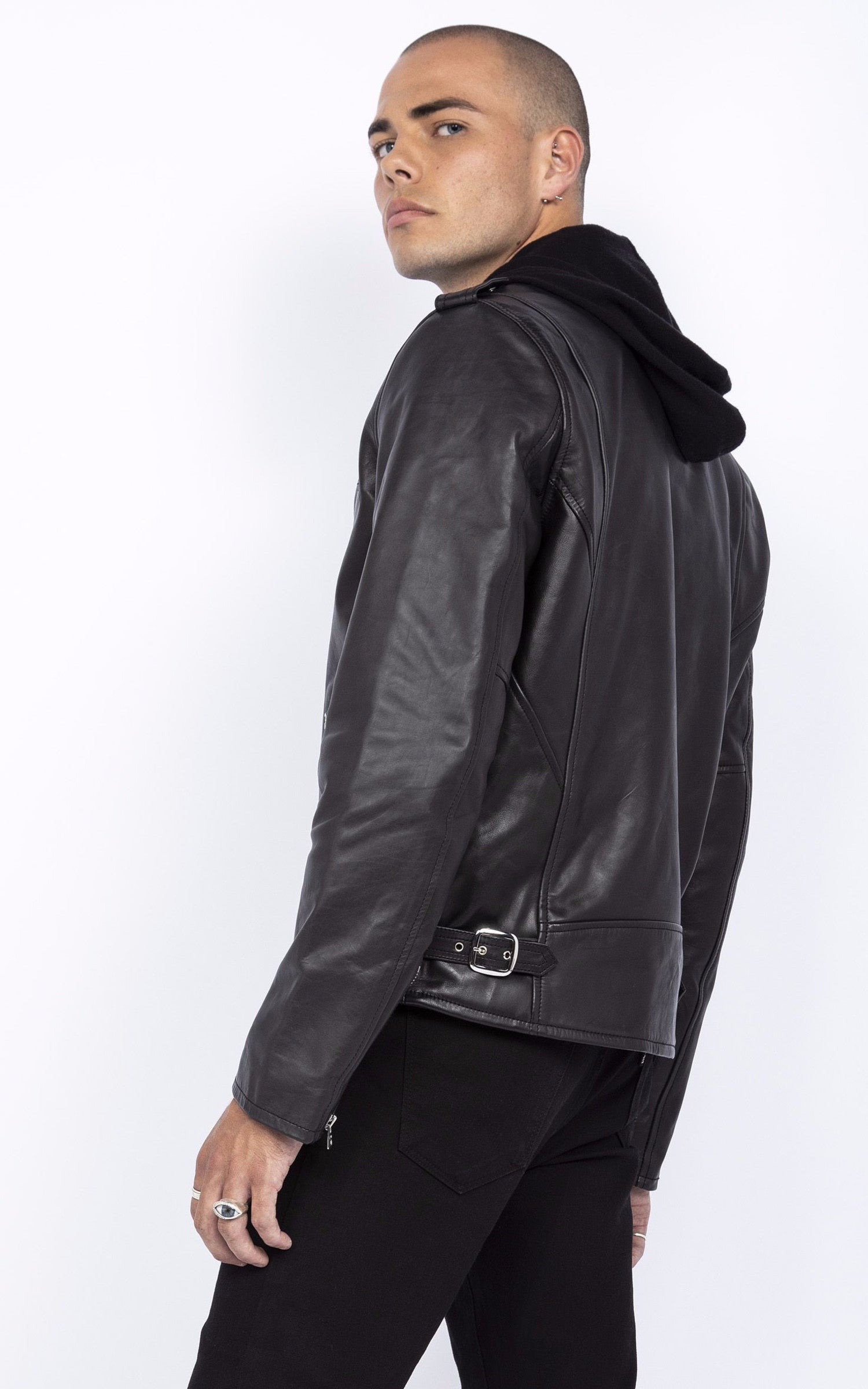 A &quot;LC1140 ICON&quot; Noir Schott Perfecto Homme back photo