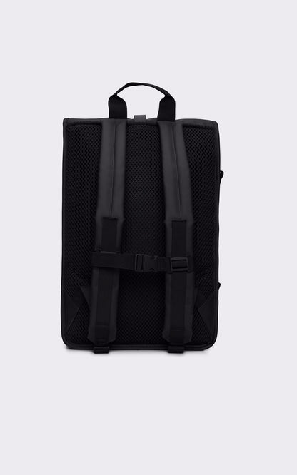 A &quot;14590 ROLLTOP RUCKSACK LARGE&quot; Noir Rains Sac A Dos Mixte back photo