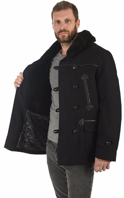 A &quot;CANADIENNE 2&quot; Noir La Canadienne Veste Homme interior photo