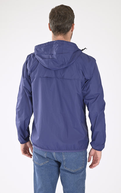 A &quot;CLAUDE K2123ZW&quot; Bleu K-Way Blouson Mixte back photo