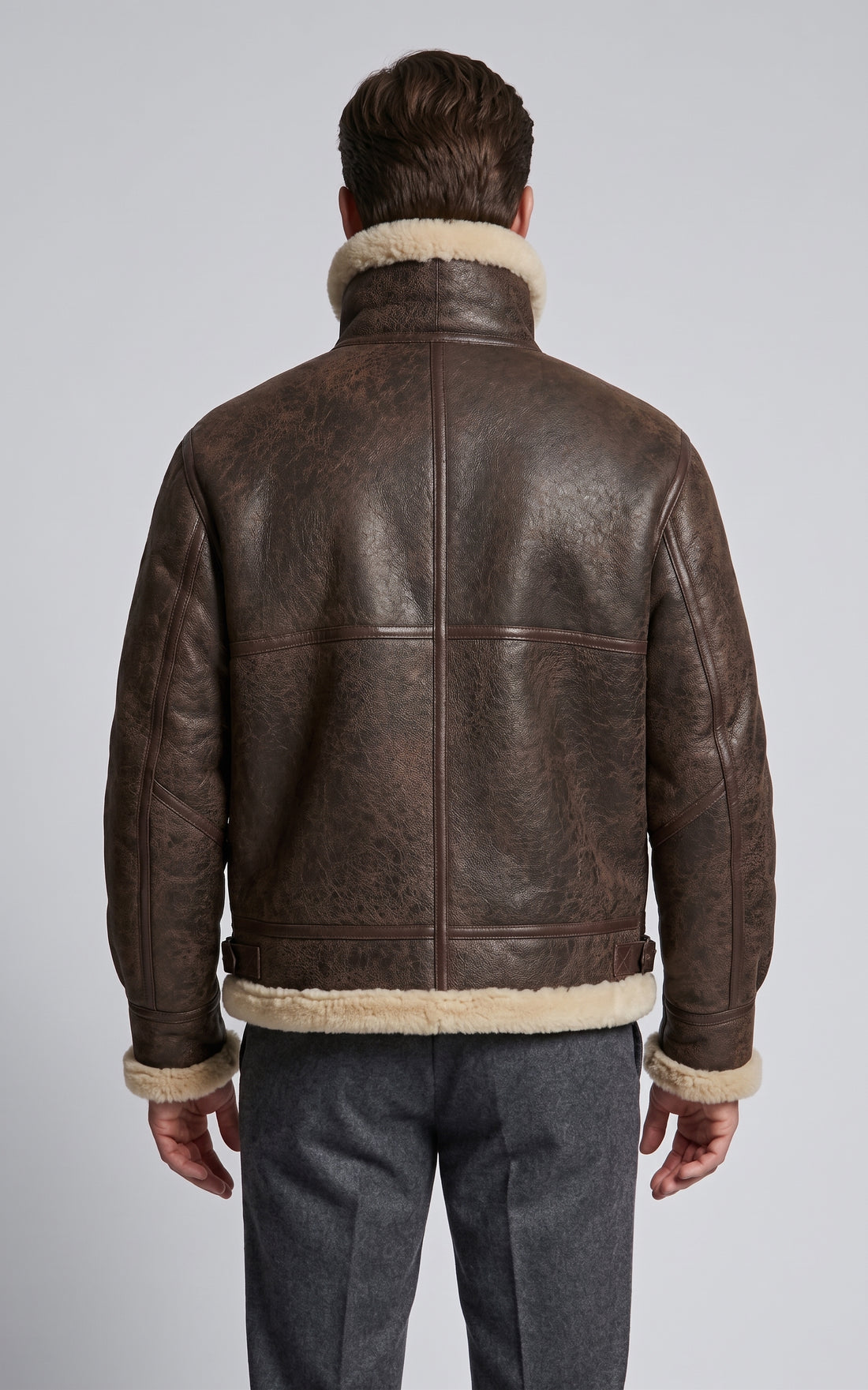Bombardier cuir Joost marron