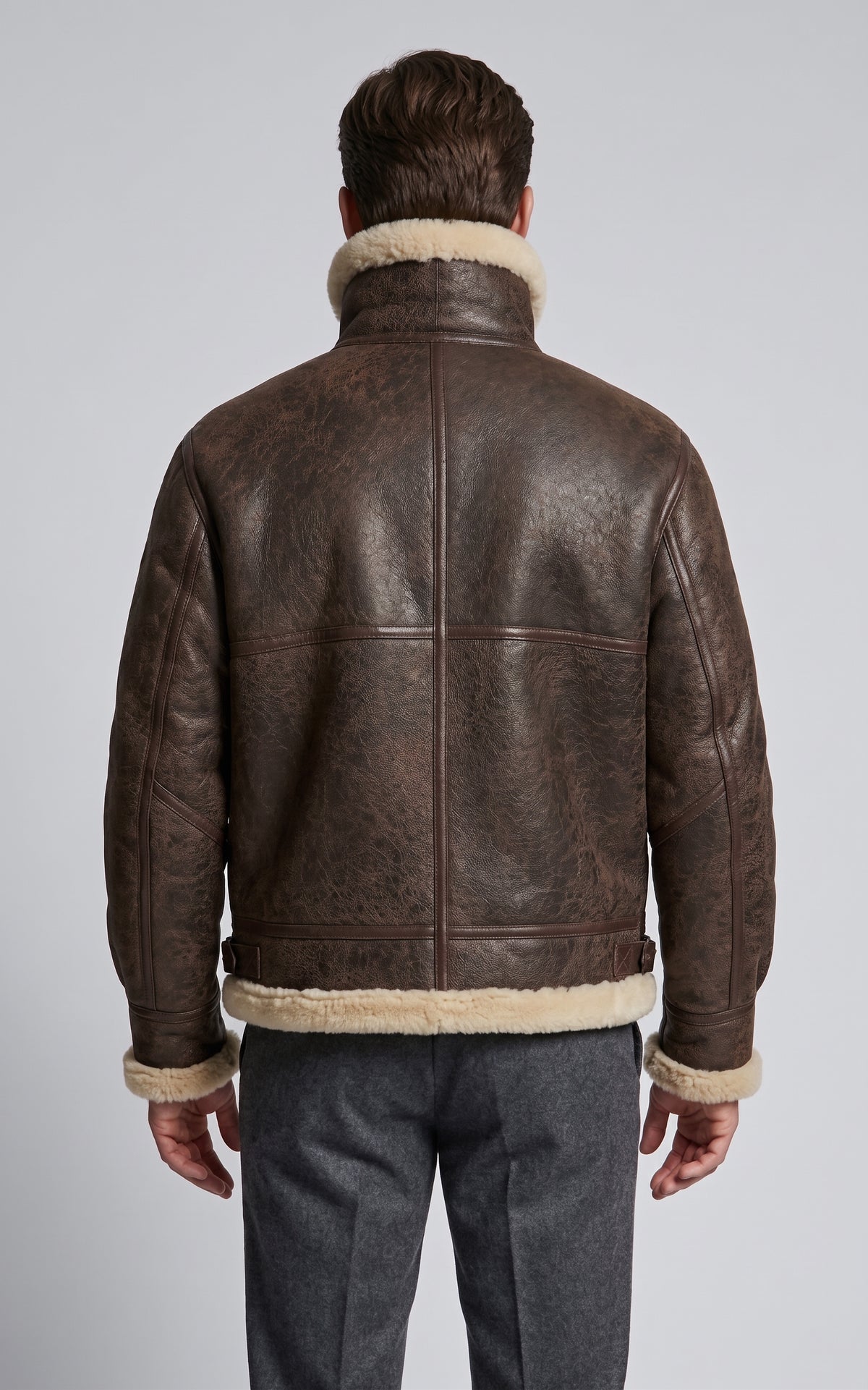Bombardier cuir Joost marron