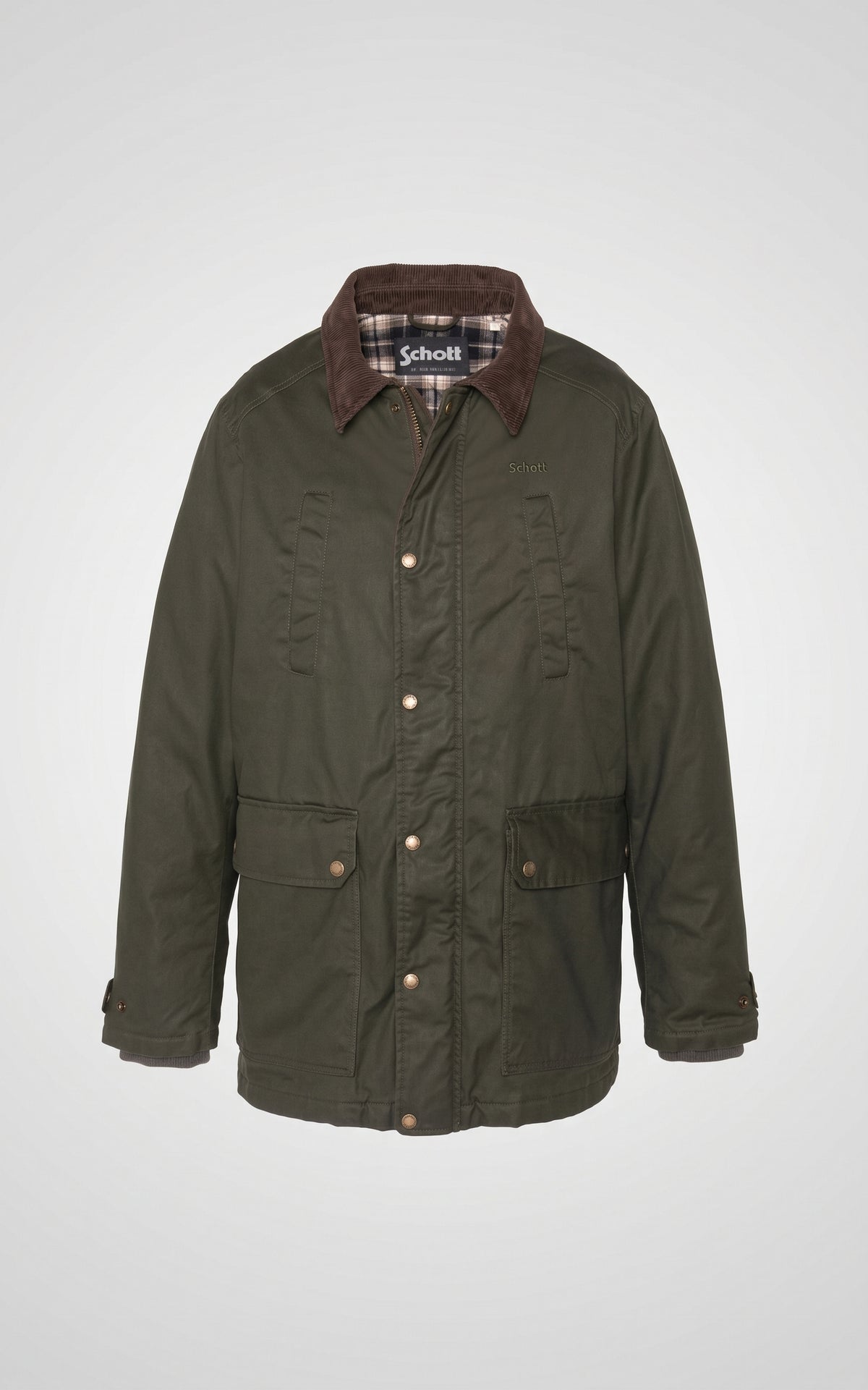Veste cirée Beckley kaki