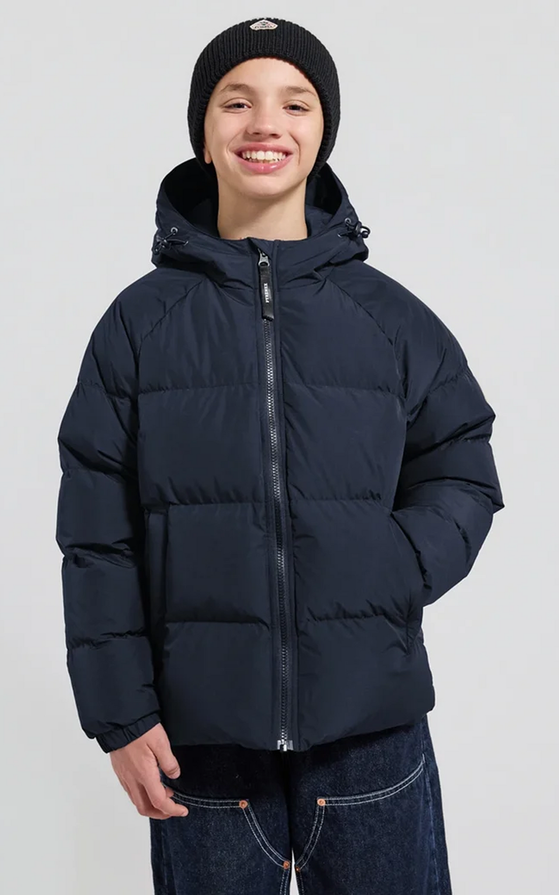 Doudoune à capuche Sten Smooth mixte bleu foncé