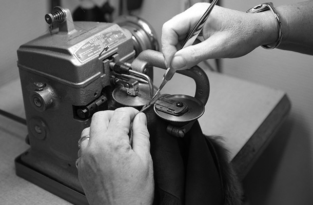 Atelier | Retouche de peau lainée