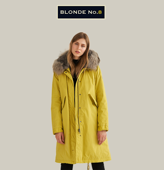 Blonde n°8 | Parkas en fourrure pour femme